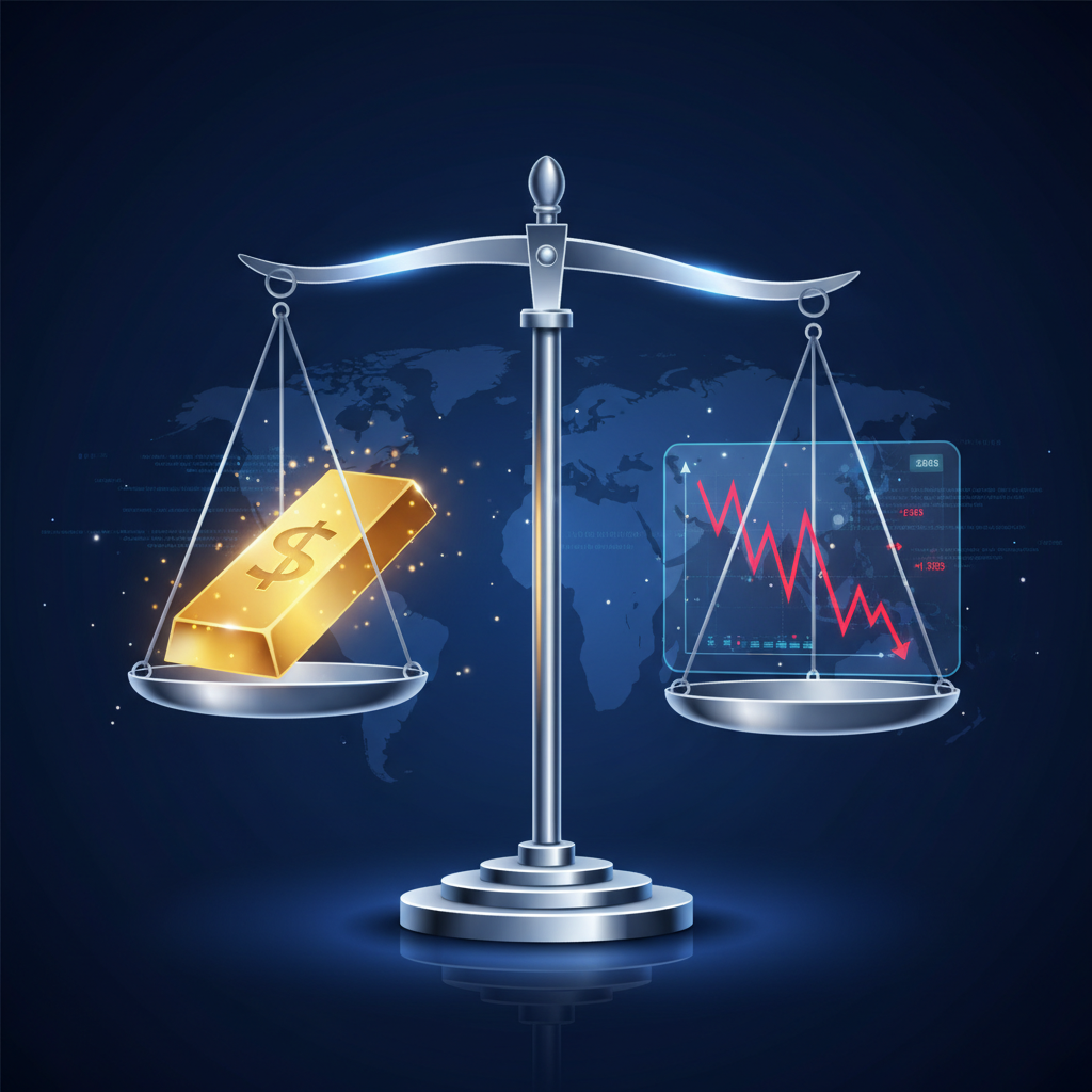 黃金和股票的關係是什麼？一篇看懂負相關、避險作用與2025年最佳投資策略
