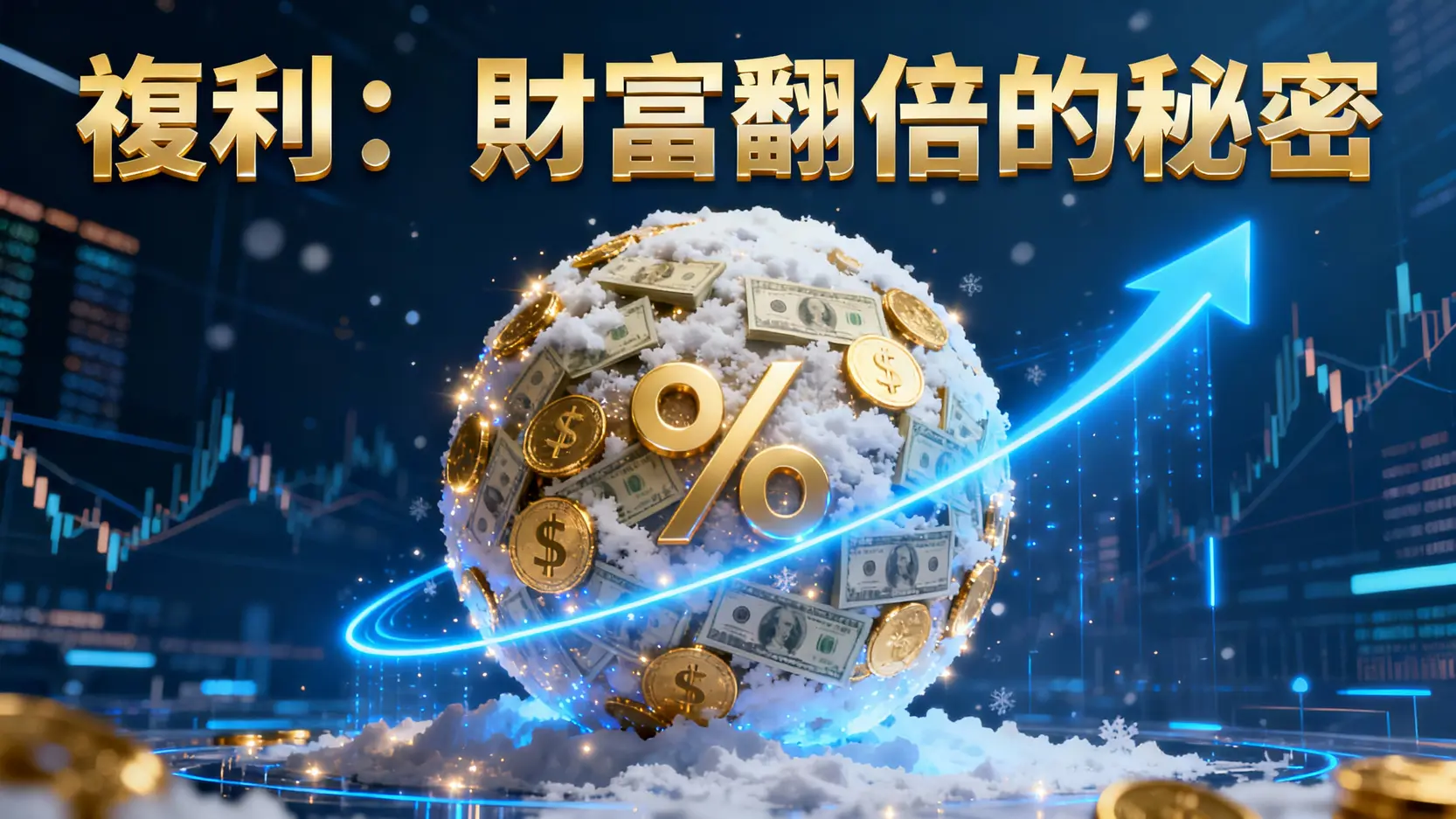 複利是什麼？一篇搞懂財富翻倍的秘密-從計算公式到投資實戰