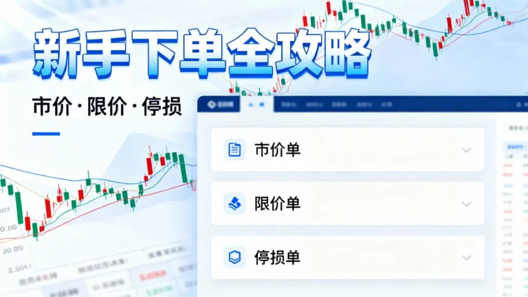 什麼是委託下單?新手必懂的市價單、限價單、停損單全攻略 1 什麼是委託下單?新手必懂的市價單、限價單、停損單全攻略