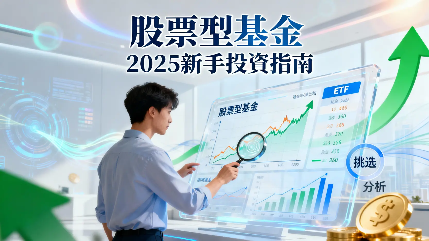 股票型基金是什麼？2025新手投資指南-從挑選、風險到ETF比較全攻略