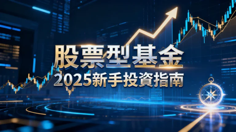 股票型基金是什麼？2025新手投資指南-從挑選、風險到ETF比較全攻略