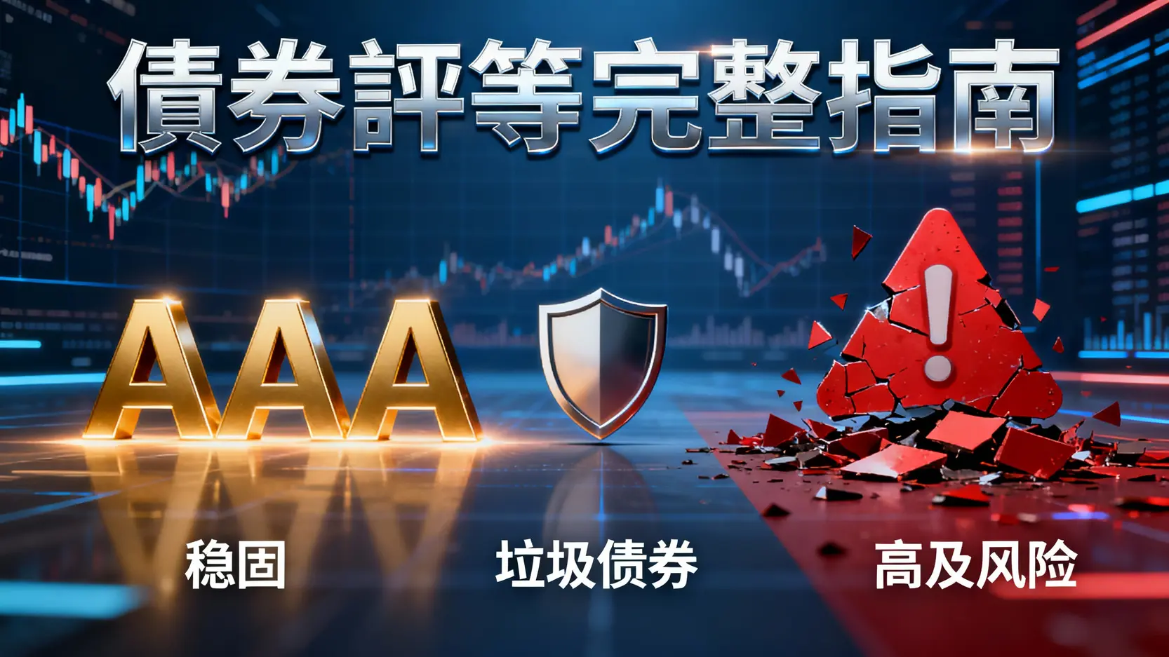 什麼是債券評等？信評等級完整指南|從AAA到垃圾債券的風險全解析