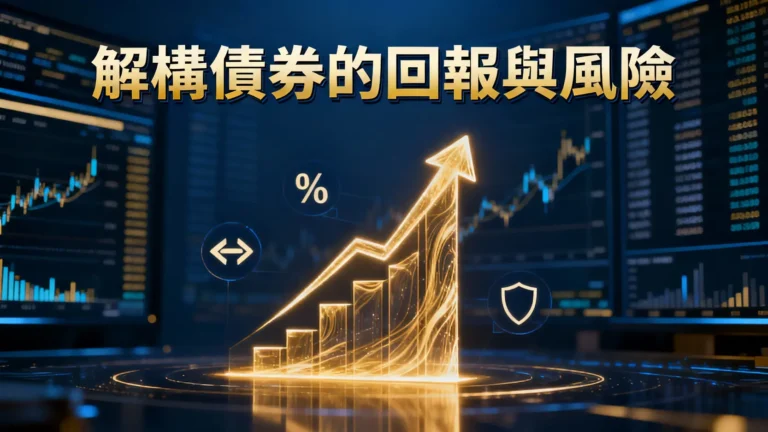 為什麼投資債券可以獲得回報？從利息、價差到風險全方位解析
