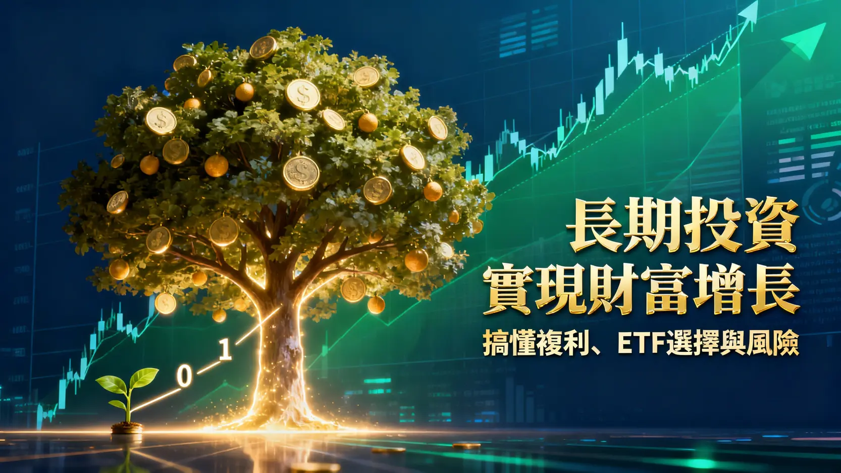 長期投資是什麼?從0到1搞懂複利、ETF選擇與風險,實現財富增長 1 長期投資是什麼?從0到1搞懂複利、ETF選擇與風險,實現財富增長
