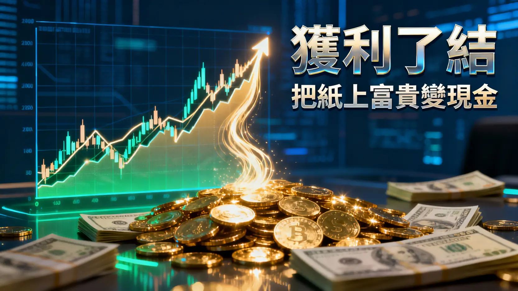 什麼是獲利了結？掌握3大時機與4種策略,把紙上富貴變現金