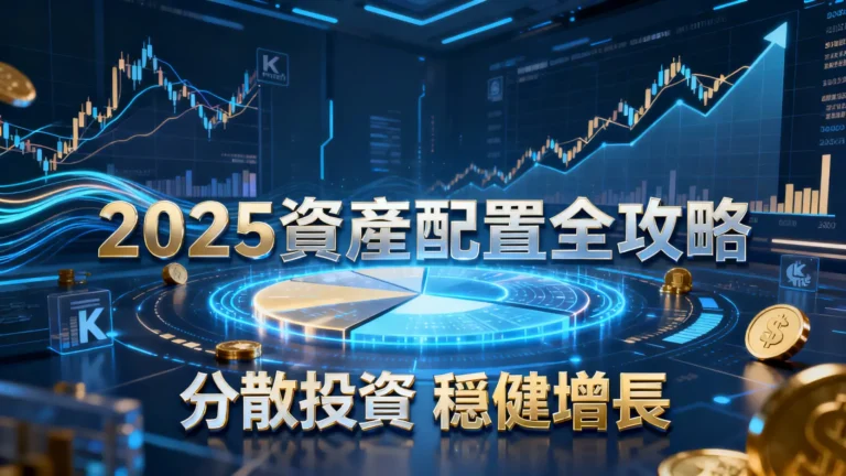 如何分散投資以降低風險？2025資產配置全攻略-從原理到ETF實戰技巧