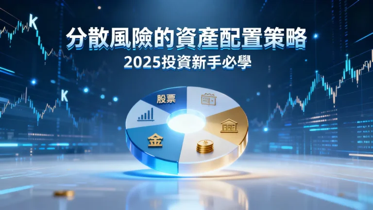 分散風險是什麼？2025投資新手必學的資產配置策略，一篇看懂如何有效降低風險！