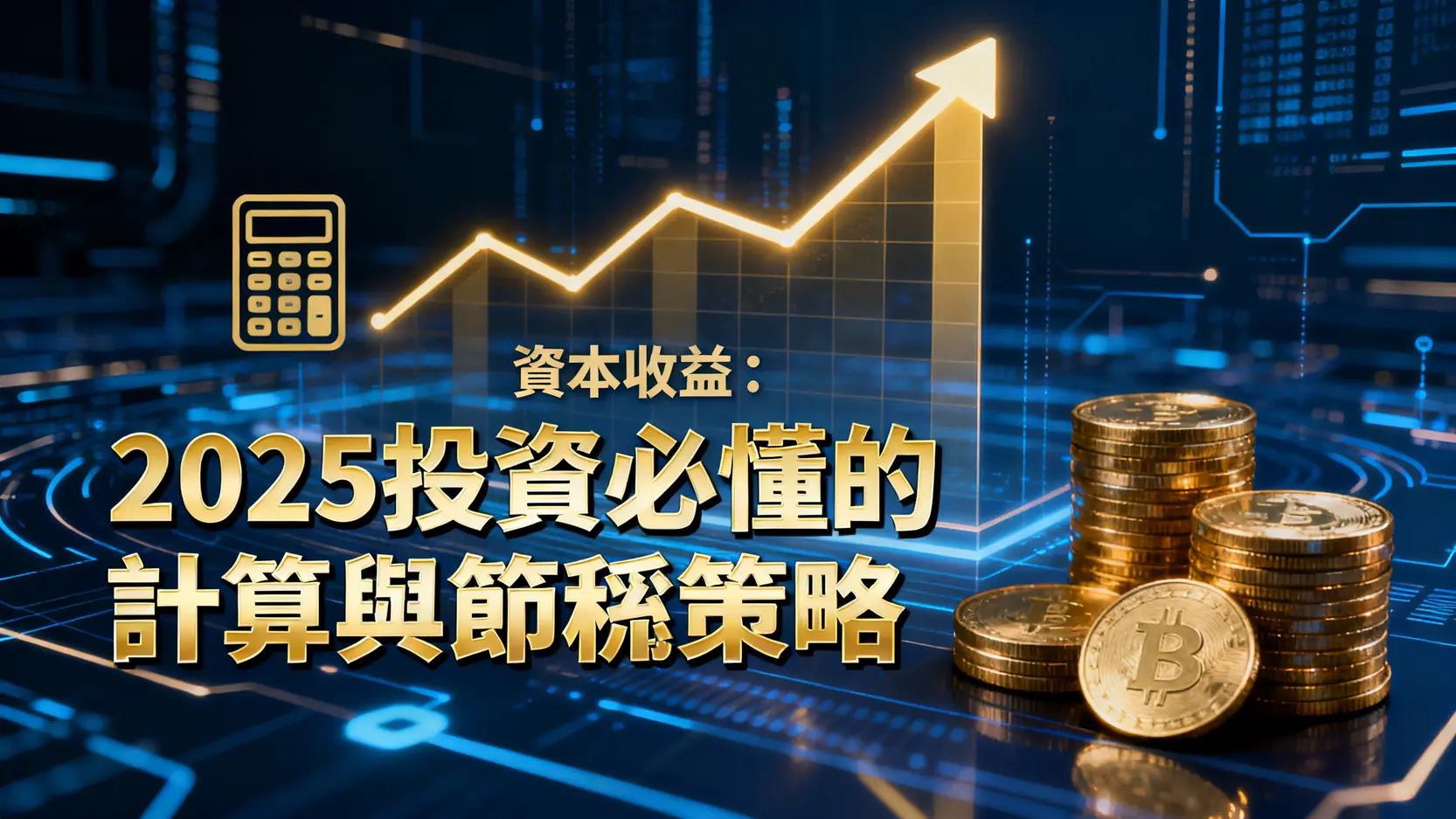 什麼是資本收益？2025投資必懂的計算教學與節稅策略全解析