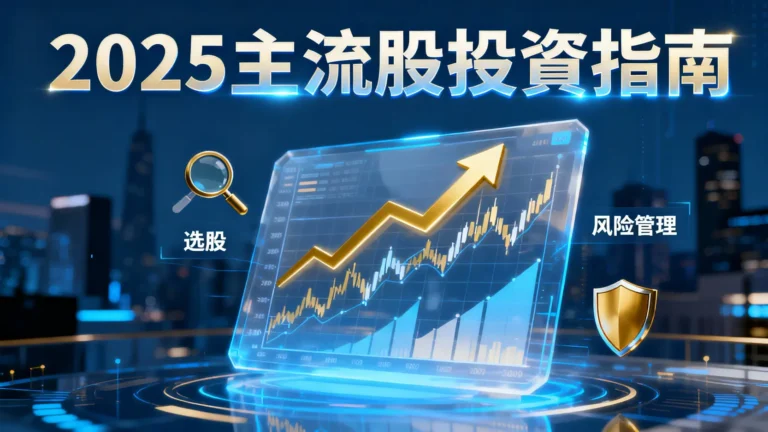 什麼是主流股？2025新手投資指南-從選股到風險管理一次看懂