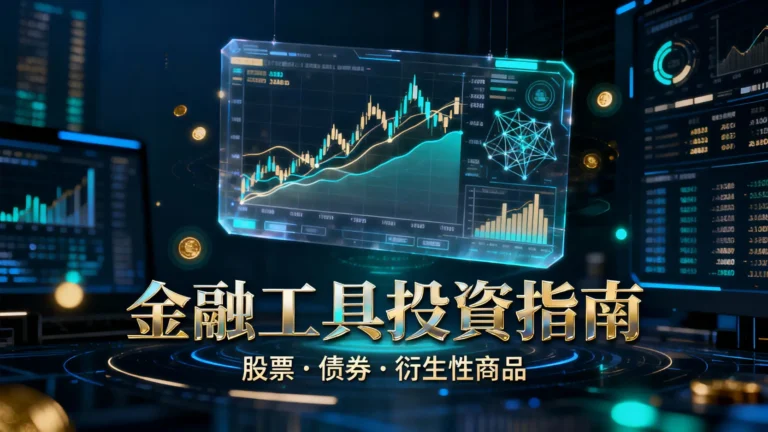 什麼是金融工具？一篇看懂股票/債券/衍生性商品定義與投資指南