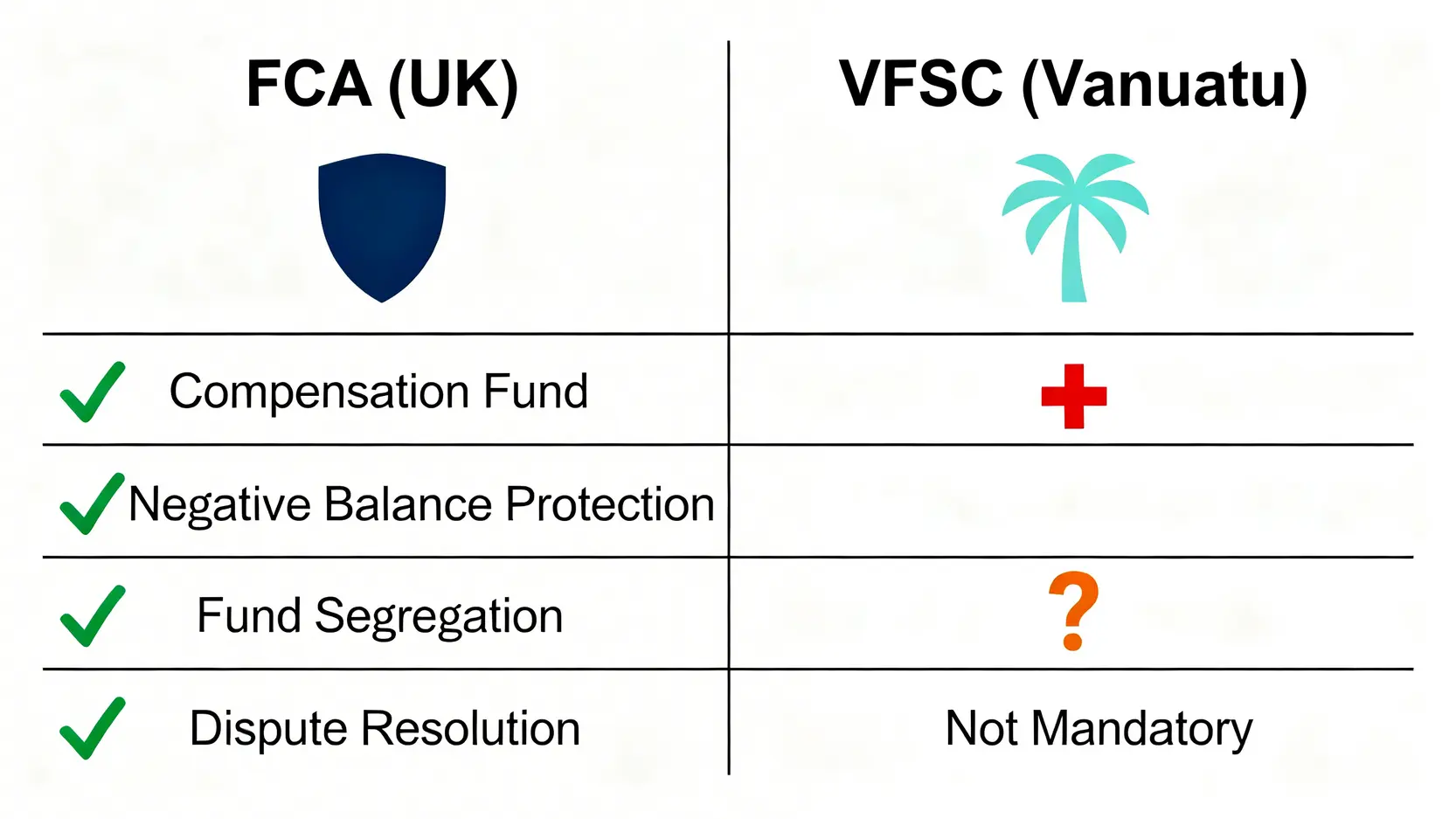Vantage 2026 費用審計:FCA vs. VFSC 監管下的真實成本分析 3 FCA