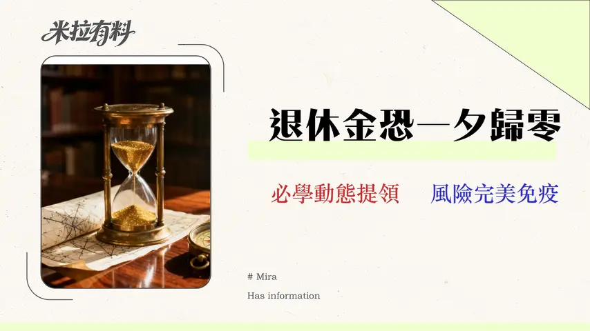 2026退休資產管理:如何用動態提領策略免疫『報酬順序風險』? 1 2026 退休資產管理:如何用動態提領策略免疫『報酬順序風險』?