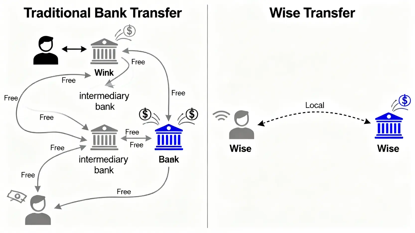 Wise換匯手續費「總成本」分析:銀行電匯、PayPal 終極對決 2 傳統銀行電匯與