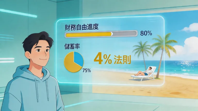 FIRE是什麼?掌握財務自由度儀表板核心概念,規劃你的提早退休藍圖 7 FIRE是什麼?掌握財務自由度儀表板核心概念,規劃你的提早退休藍圖