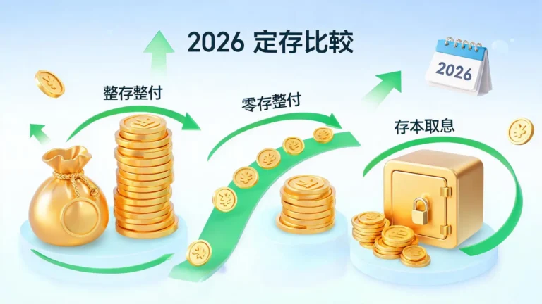 2026定存利率比較:整存整付/零存整付/存本取息哪個划算?一張圖秒懂 9 2026定存利率比較:整存整付/零存整付/存本取息哪個划算?一張圖秒懂