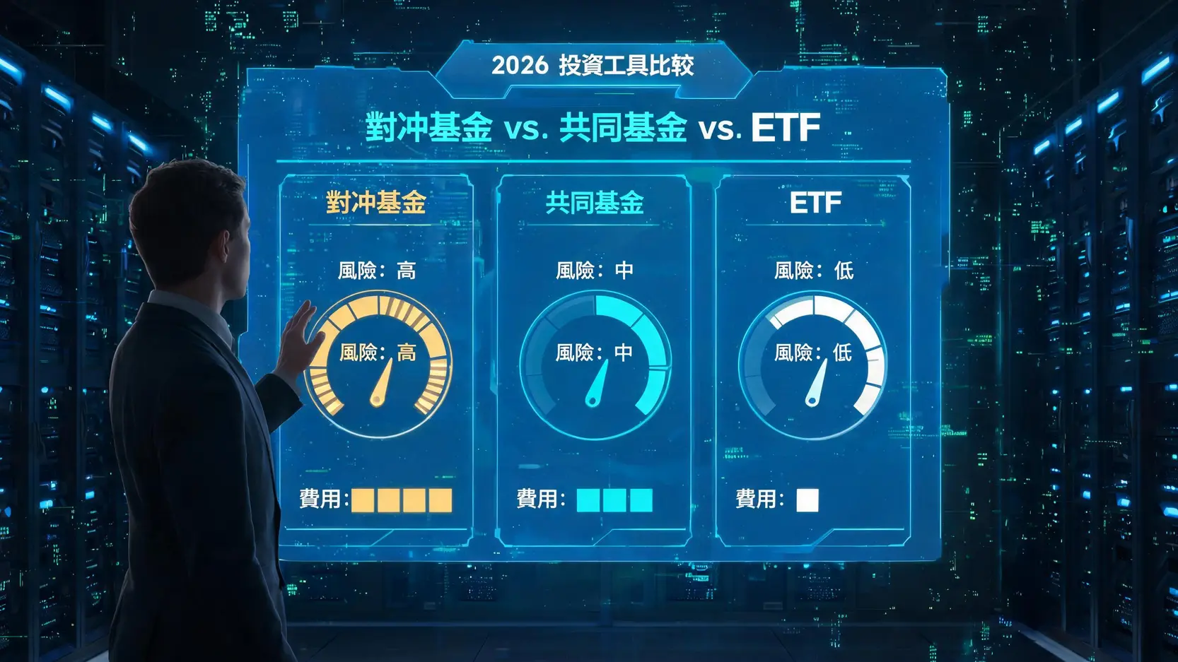對沖基金 vs 共同基金 vs ETF:哪個最適合我?一張圖看懂2026關鍵差異 1 對沖基金 vs. 共同基金 vs. ETF:哪個最適合我?一張圖看懂2026關鍵差異