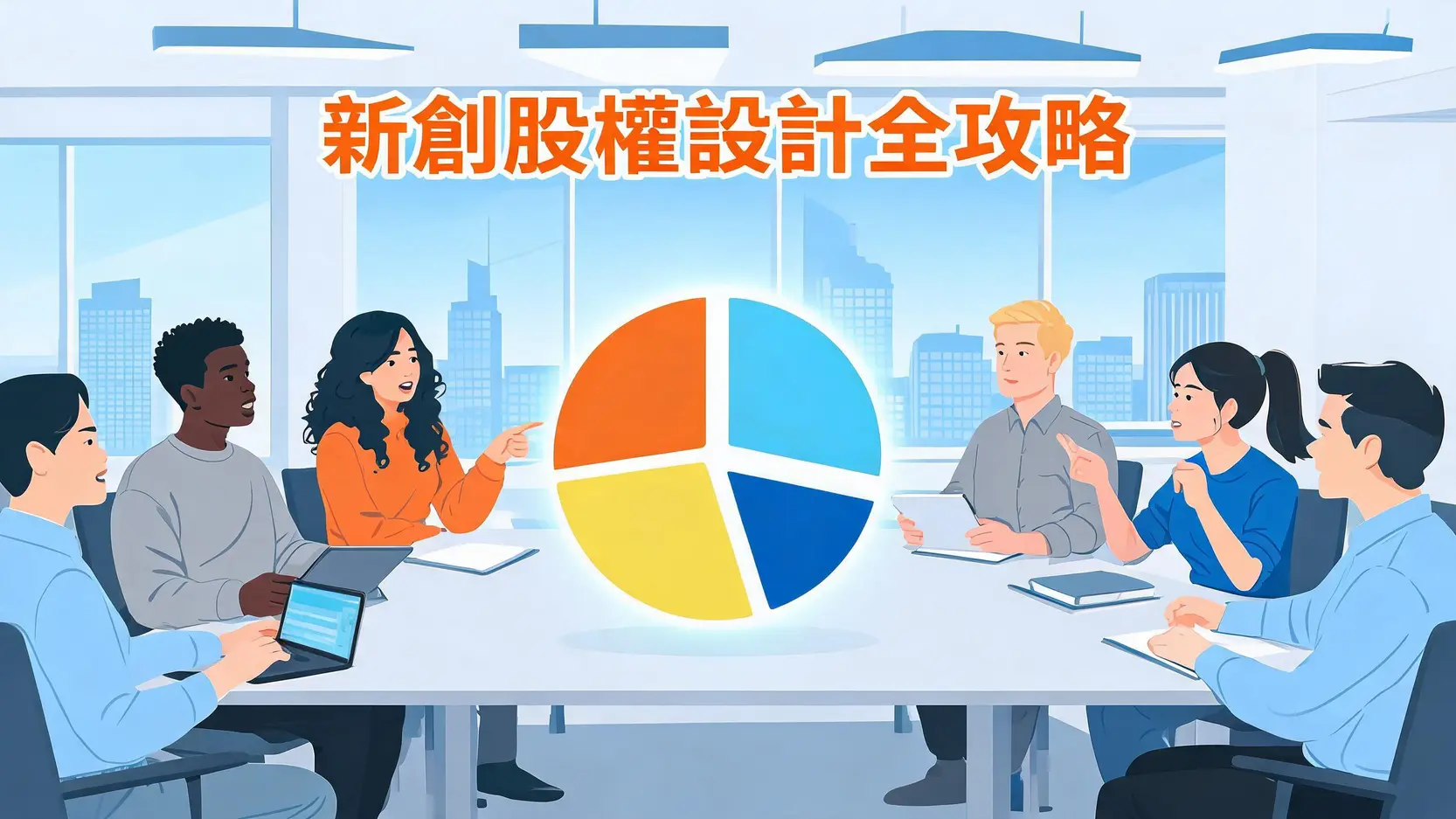 開公司股權怎麼分才公平?給新創團隊的股權結構設計全攻略 1 開公司股權怎麼分才公平?給新創團隊的股權結構設計全攻略