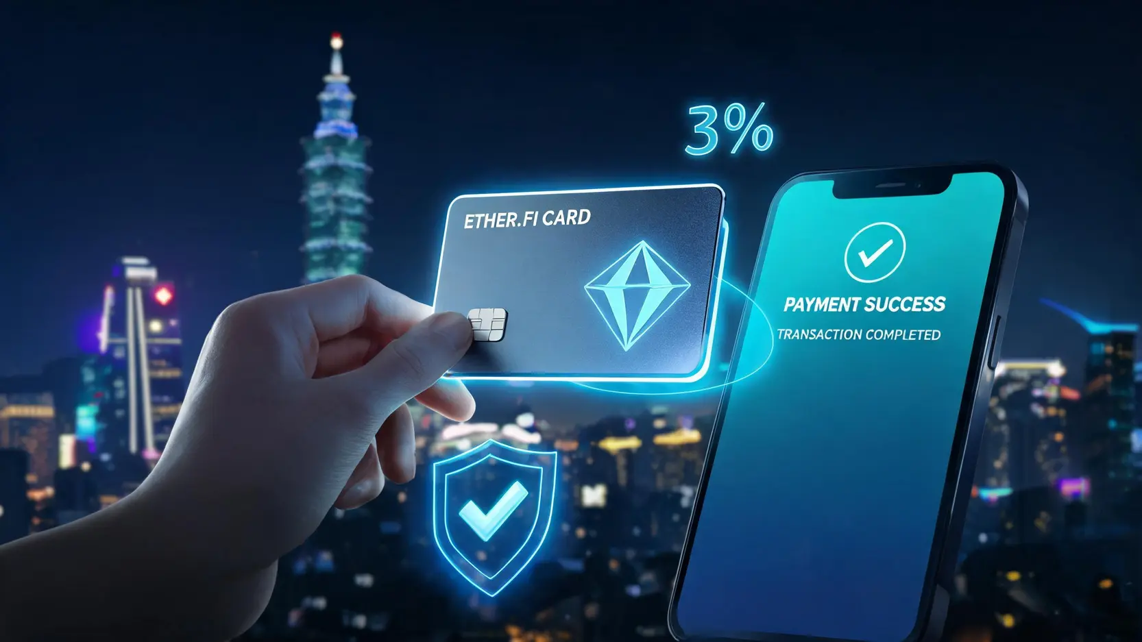 Ether.fi Card 台灣申請全攻略:一篇搞懂3%回饋、風險與加密詐騙防範 1 【神卡實測】Ether.fi Card 台灣申請全攻略:一篇搞懂3%回饋、風險與加密詐騙防範
