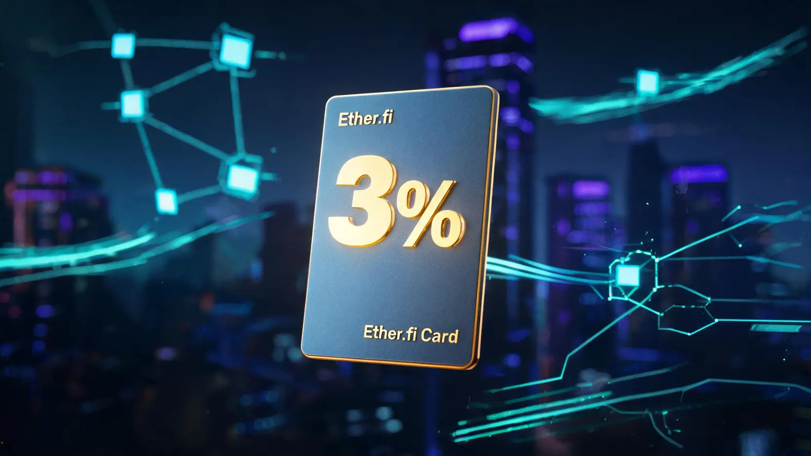 Ether.fi Card 2026實測:一篇搞懂3%回饋、申請、入金與Web3支付未來 1 Ether.fi Card 終極指南(2026實測):一篇搞懂3%回饋、申請、入金與Web3支付未來
