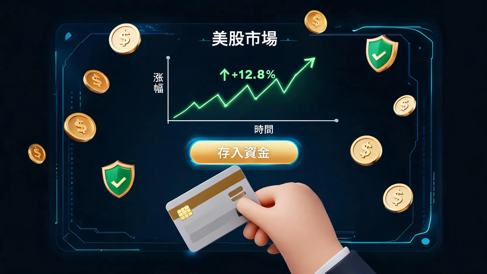 Firstrade信用卡入金可行嗎?2026最新入金方式、手續費與電匯教學 1 Firstrade信用卡入金可行嗎?2026最省錢入金教學、手續費與替代方案全解析