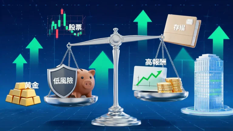 投資方式有哪些?10大常見投資工具風險與報酬比較 8 投資方式有哪些?10大常見投資工具風險與報酬比較
