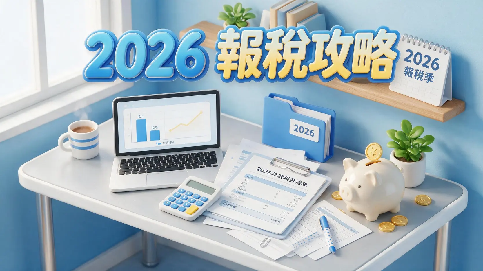 【2026報稅必看】115年綜合所得稅級距、免稅額、扣除額全攻略(附試算) 1 【2026報稅必看】115年綜合所得稅級距、免稅額、扣除額全攻略(附試算)