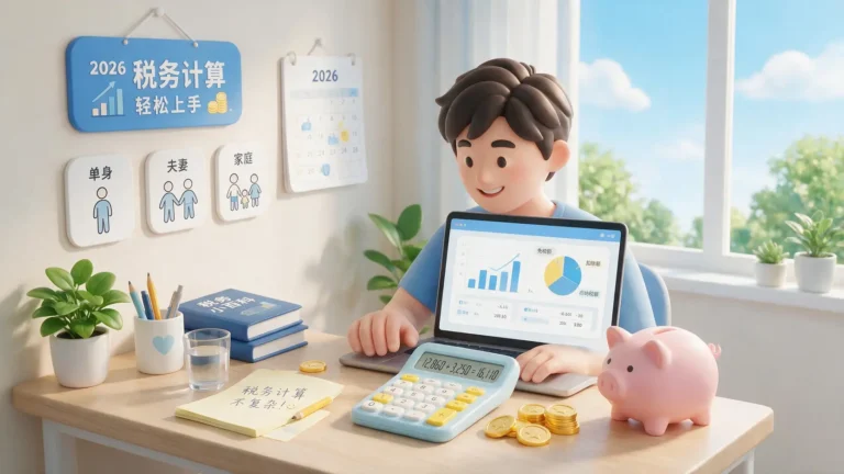 【所得稅試算教學】5步驟帶你算清2026年要繳多少稅(附範例) 1 【所得稅試算教學】5步驟帶你算清2026年要繳多少稅(附範例)