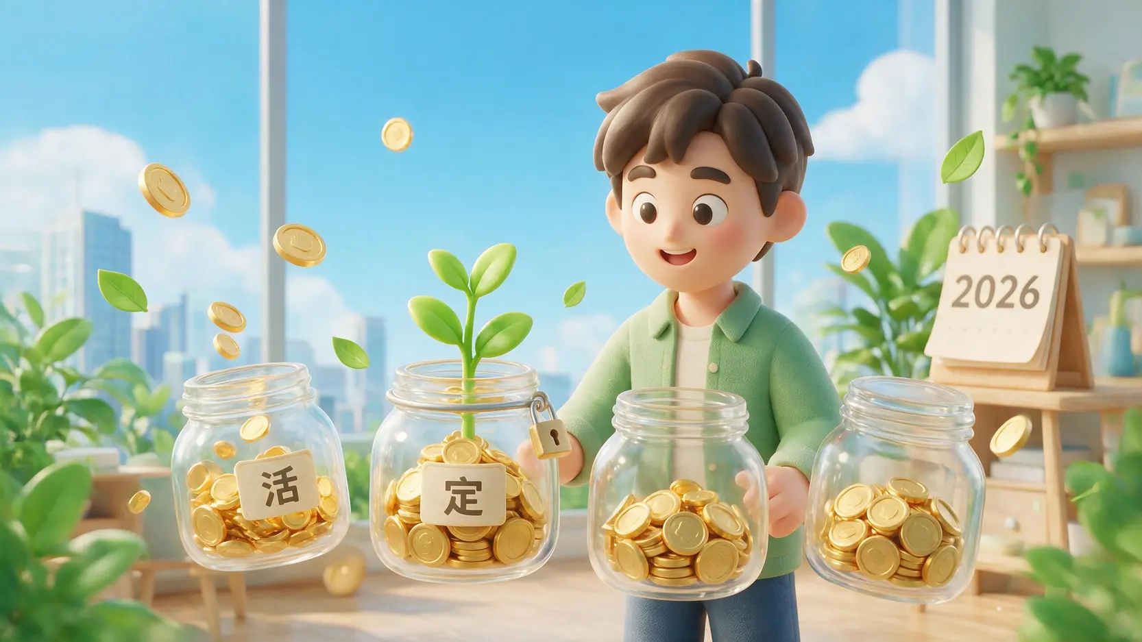 活存定存差別在哪?2026新手儲蓄入門指南搞懂4種存款 1 活存定存差別在哪?2026新手儲蓄入門指南搞懂4種存款