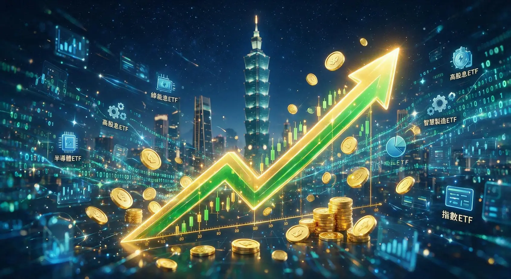 【2026台股ETF推薦】高股息、市值型、主題式10檔Taiwan ETF總整理! 1 【2026台股ETF推薦】高股息、市值型、主題式10檔Taiwan ETF總整理!