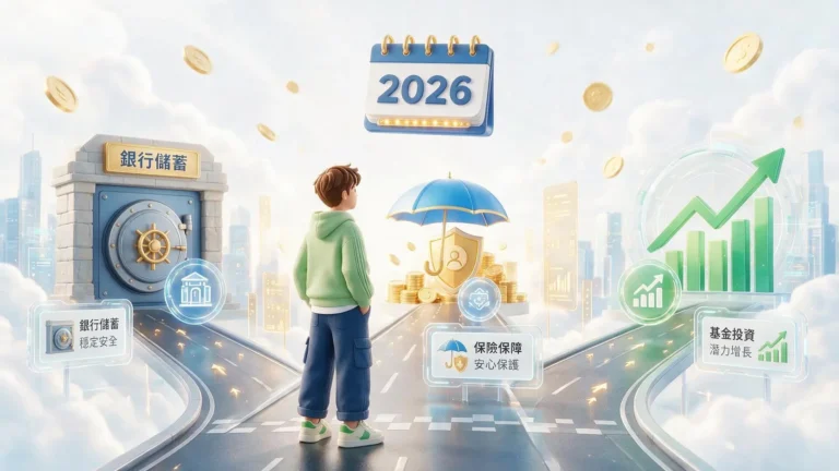 【2026儲蓄計劃比較】銀行vs保險vs基金!3大複息儲蓄計劃優劣全解析 1 【2026儲蓄計劃比較】銀行vs保險vs基金!3大複息儲蓄計劃優劣全解析