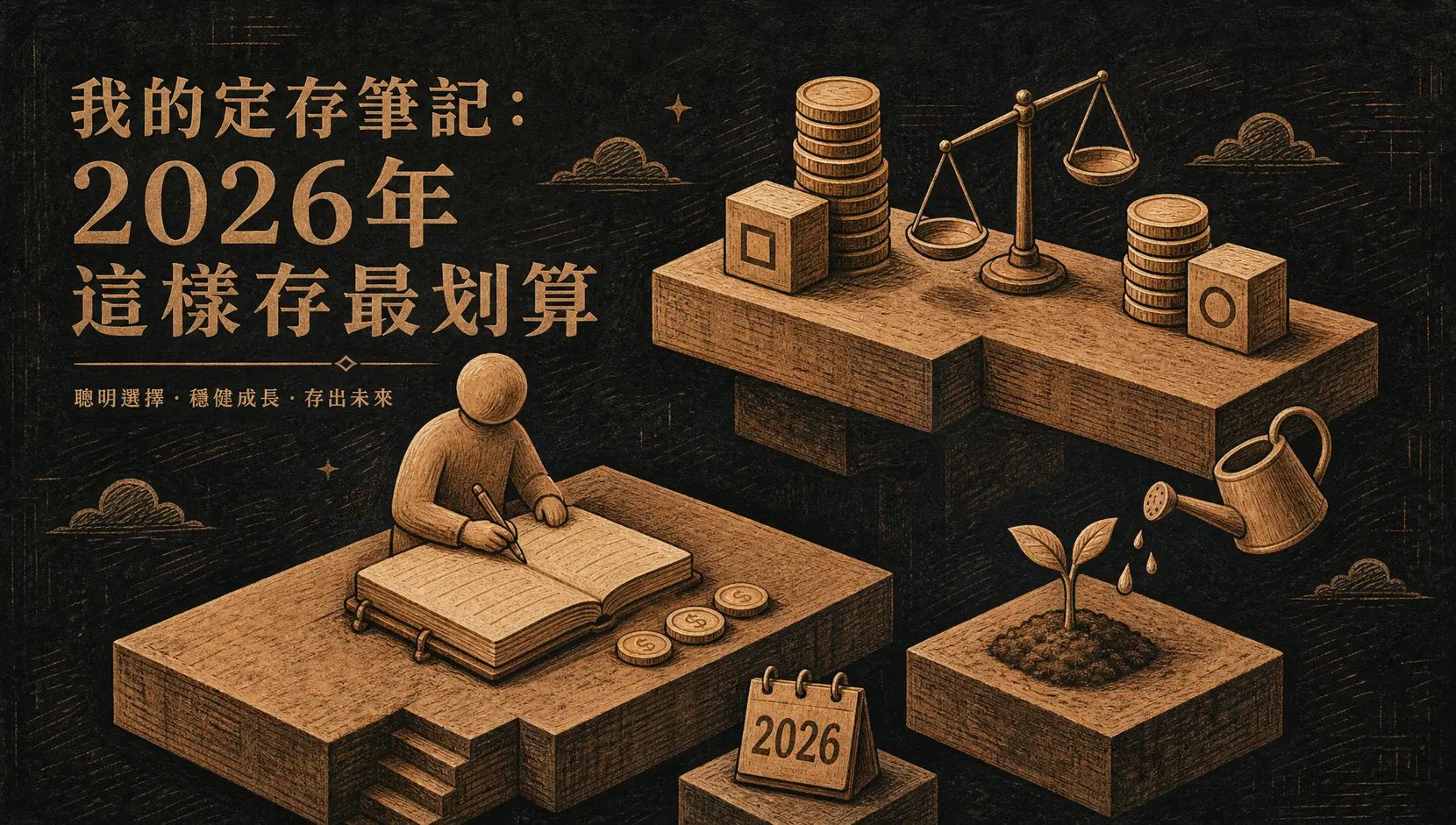 我的定存筆記:台新、Richart定存好嗎?2026年這樣存最划算 1 我的定存筆記:台新、Richart定存好嗎?2026年這樣存最划算